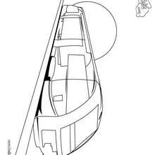 220x220 Train Coloring Pages