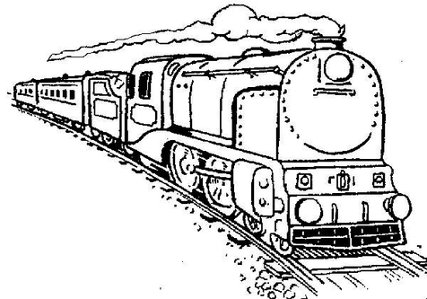 476x333 Big Boy Train Coloring Pages Color Bros