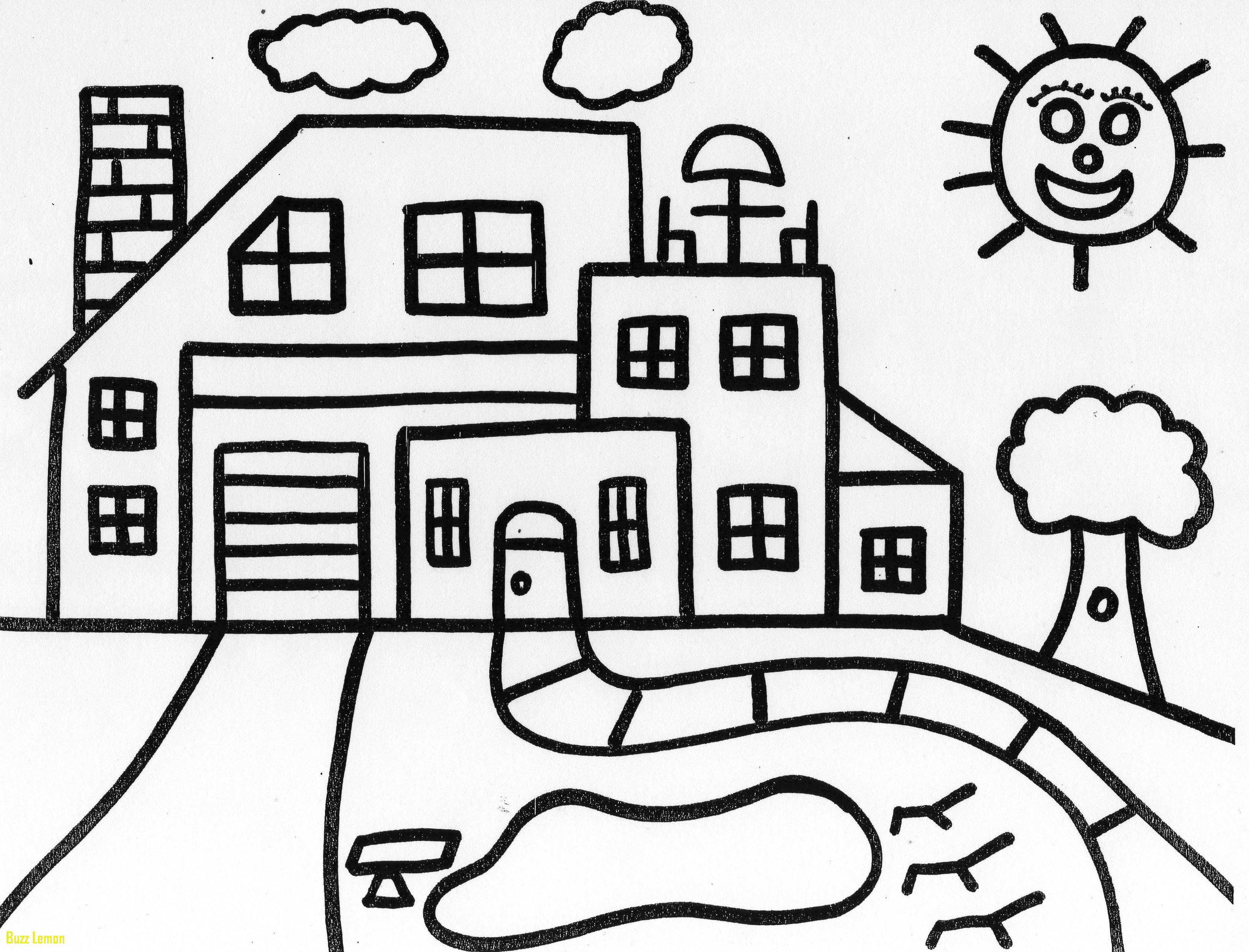 3228x2460 Successful Free Coloring Pages Of A House Page Unique Haunted