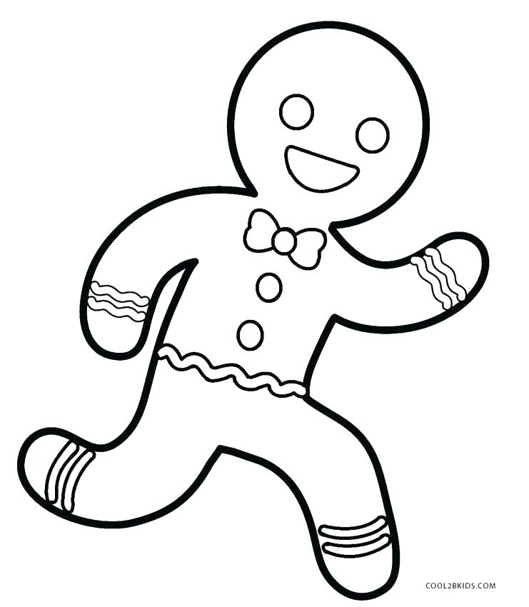 741x850 Gingerbread Girl Coloring Page Gingerbread Girl Template Printable