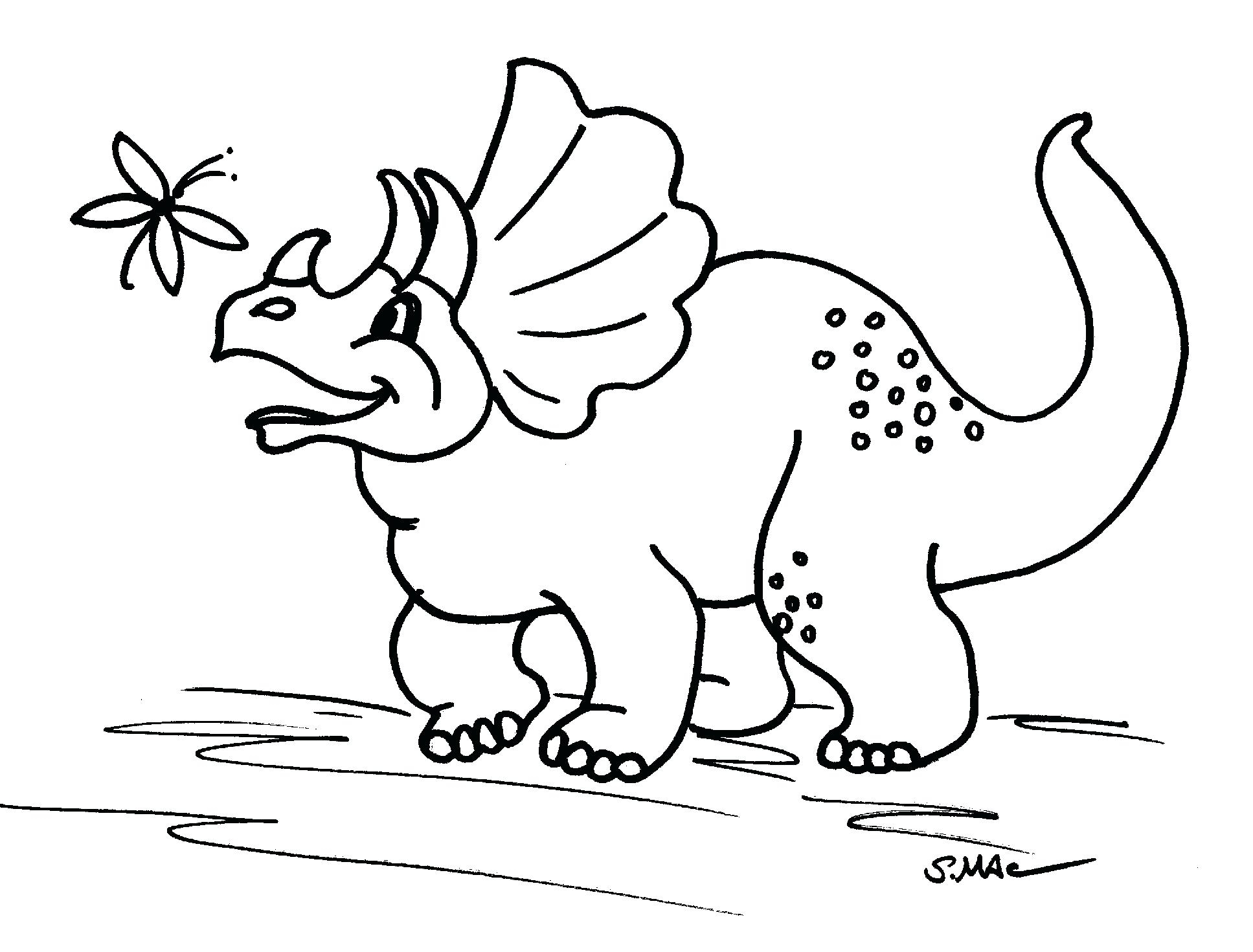 1935x1471 Triceratops Coloring Pages Collection Coloring For Kids 2018