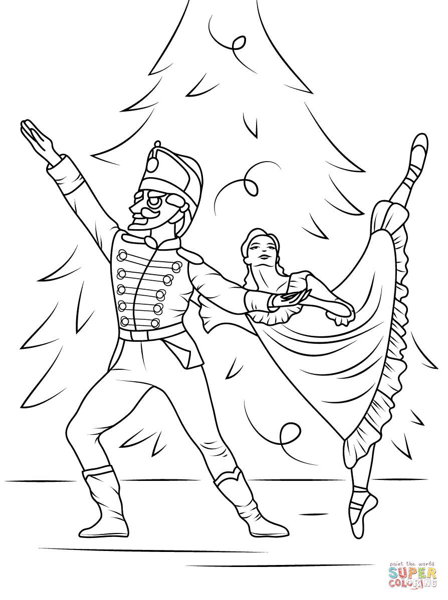 894x1199 Quick Nutcracker Coloring Sheet Modest Sugar P