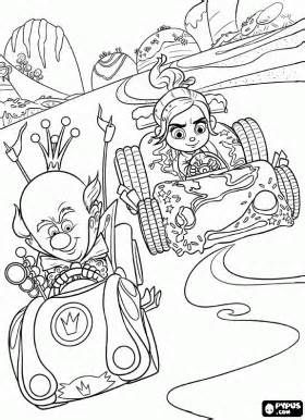 280x386 Sugar Rush Coloring Pages Activities For Nola