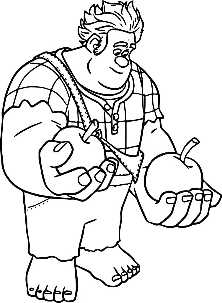 752x1024 Wreck It Ralph Coloring Pages Wreck It Ralph Sugar Rush Coloring
