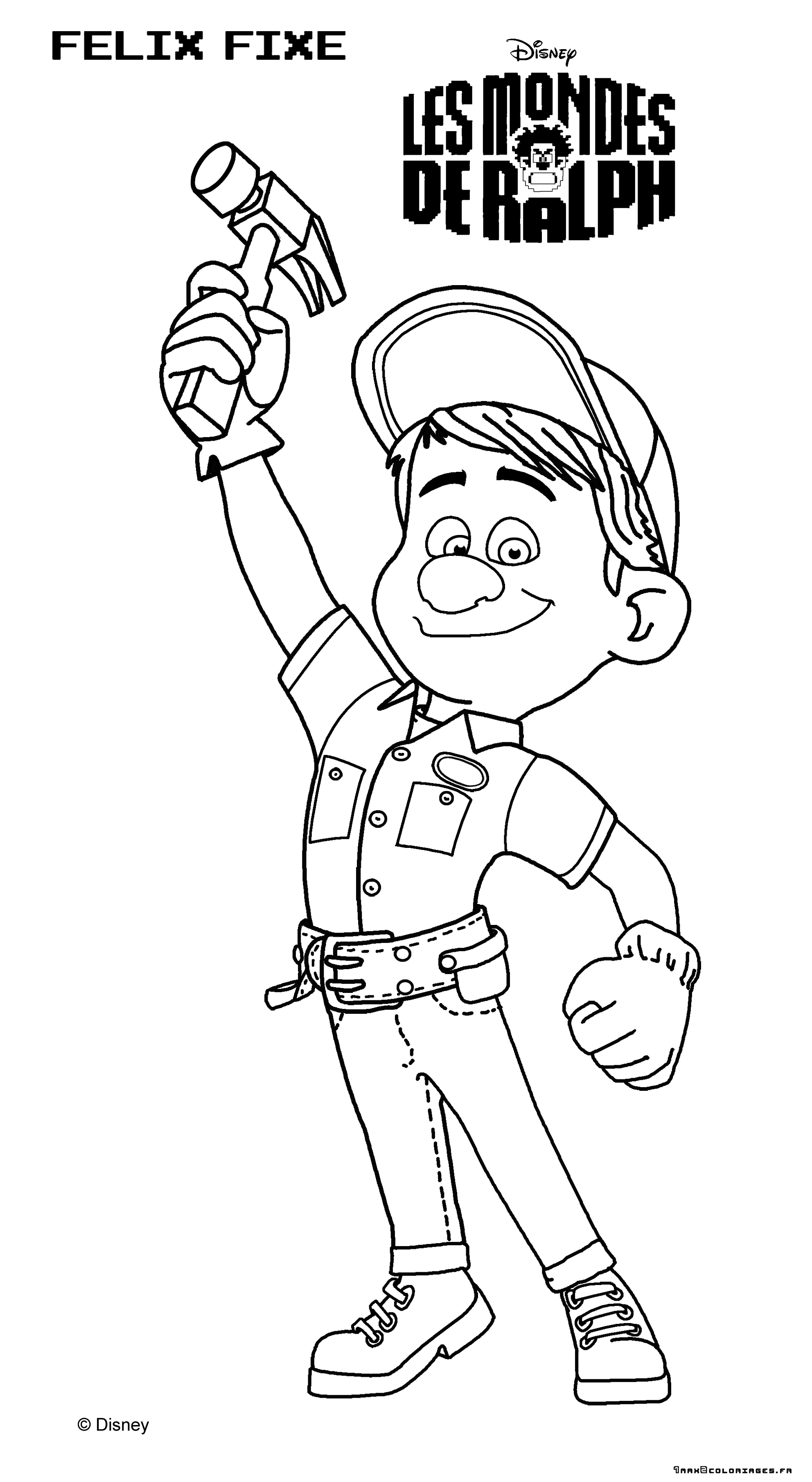 1984x3618 Energy Fix It Felix Coloring Pages Page Wreck