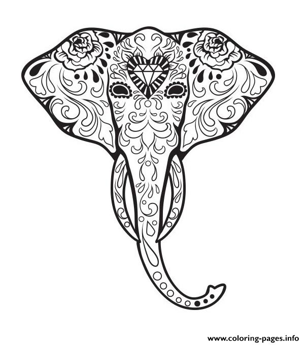 605x680 Candy Skull Coloring Pages 1494531487sugar Skull Advanced