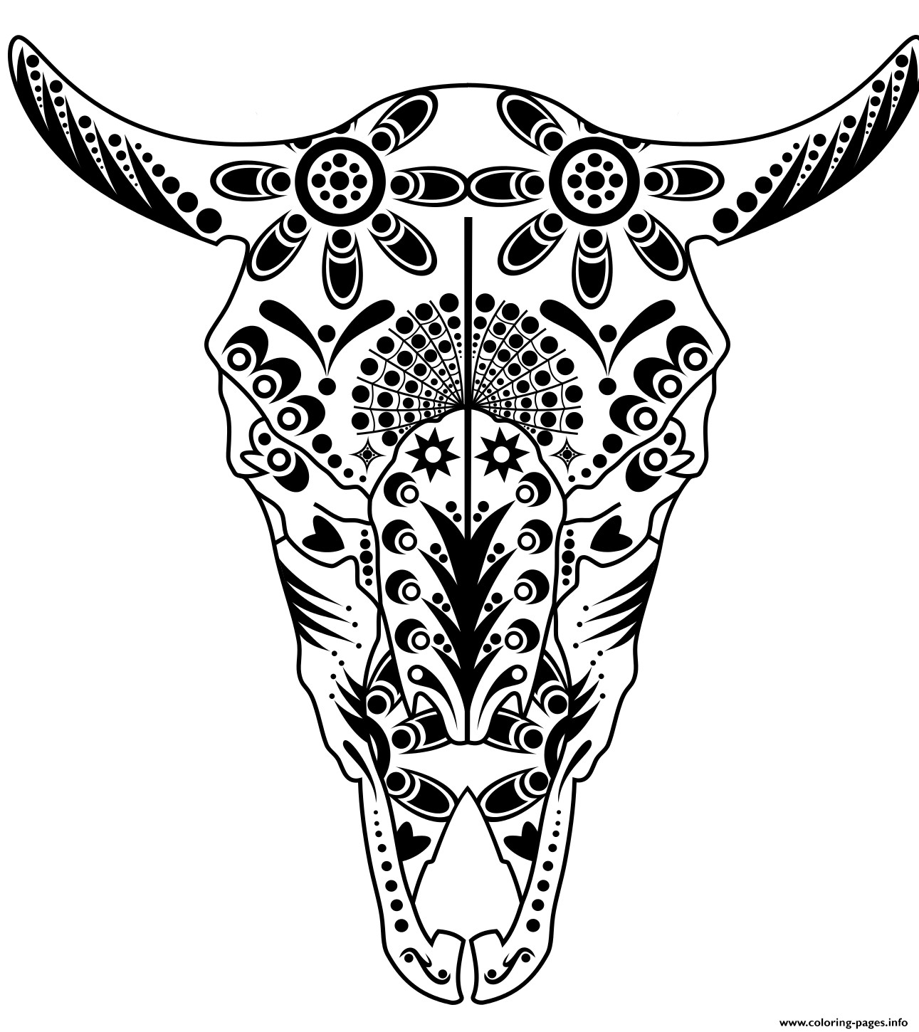 1291x1450 Inspiration Free Sugar Skull Coloring Page Printable Day