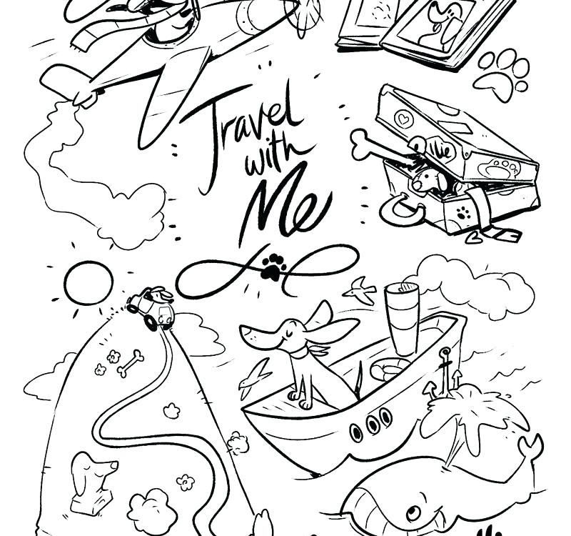 800x750 Twisted Travel Tales Coloring Page Travel Coloring Pages Click