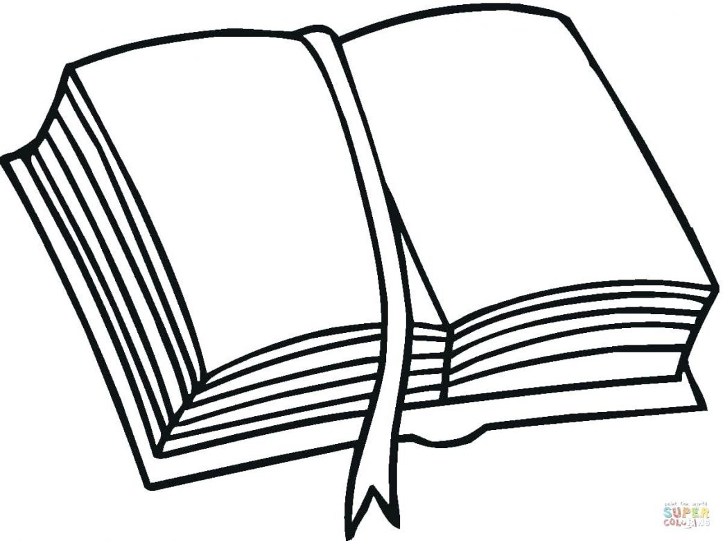 1043x780 Destiny Coloring Pages Open Book Drawing At Getdrawings Com Free