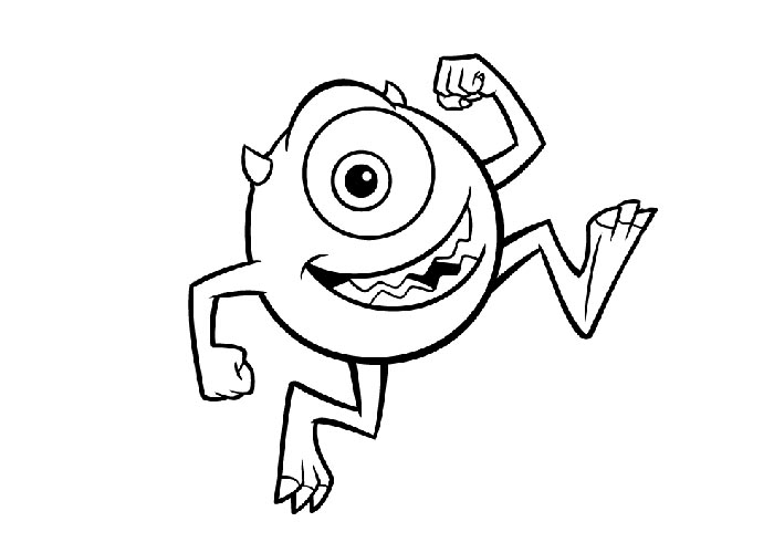 Sulley Coloring Pages