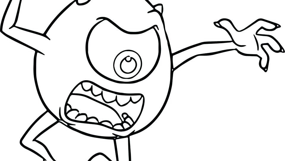 960x544 Unusual Monsters Inc Coloring Pages Mike Gallery Resume Ideas