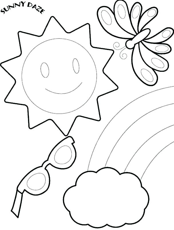 608x801 Good Printable Summer Coloring Pages For Summer Camp Coloring Good