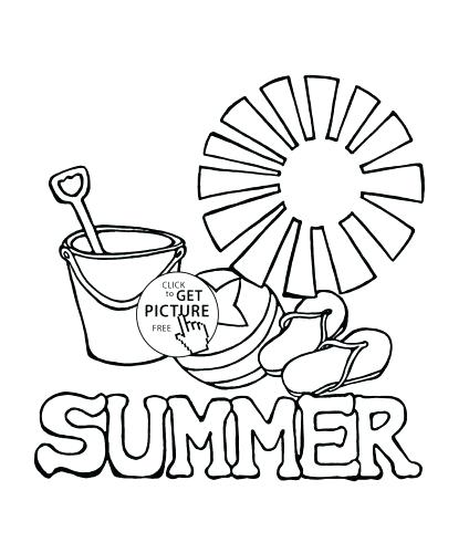 424x500 Coloring Pages Summer Color Pages Coloring New Season Part 2 Free