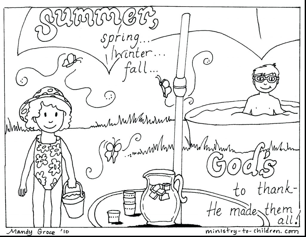 1024x796 Focus Coloring Pages Of Summer Clothes 2 Colou