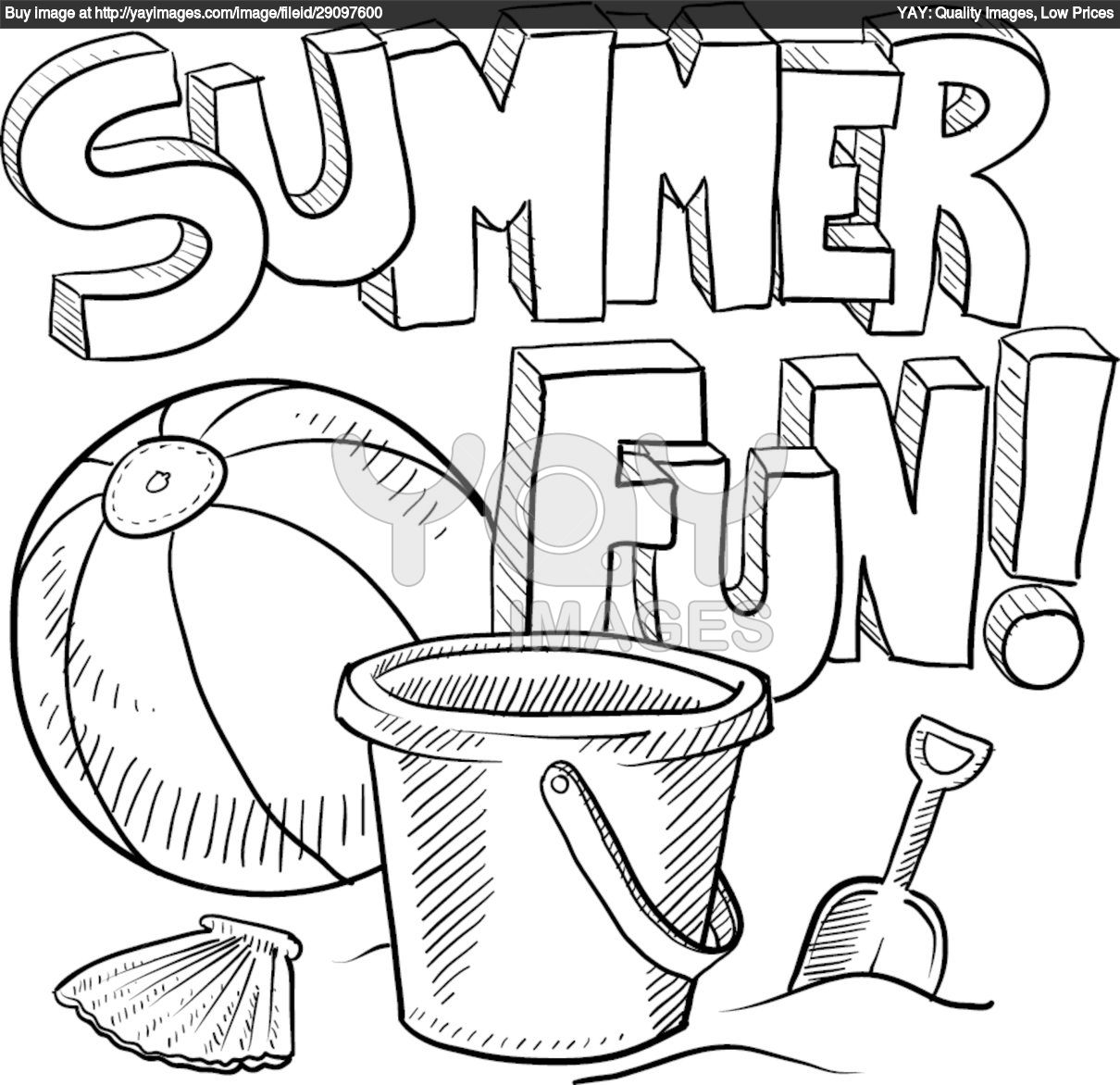 1210x1172 Summer Coloring Pages To Color