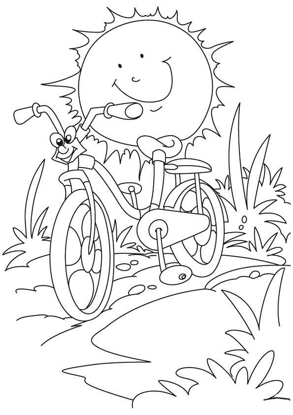 595x842 Download Free Printable Summer Coloring Pages For Kids! Free