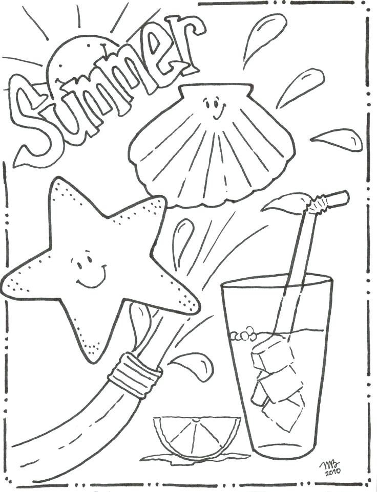 736x962 Printable Summer Coloring Pages Children Coloring Pages Trend Free