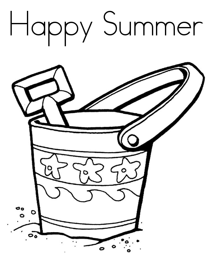 685x886 Summer Coloring Sheets For Preschoolers Color Bros