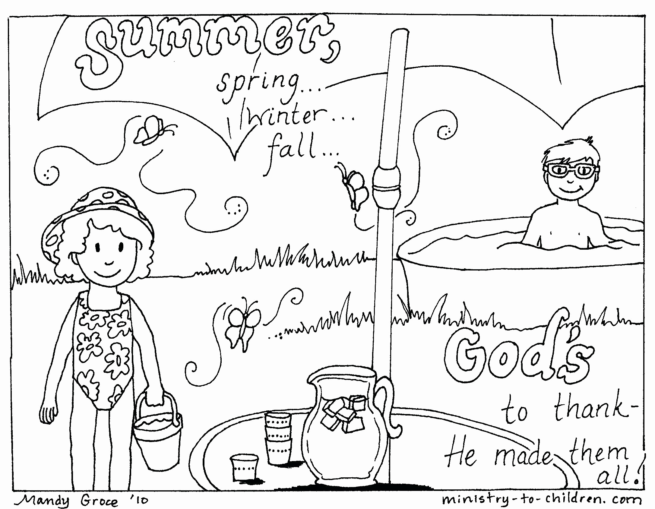 2172x1688 Summer Coloring Pages For Older Kids Ohmygirl.us