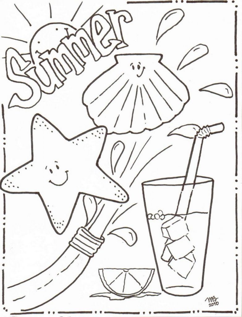 783x1024 Color Sheets For Summer