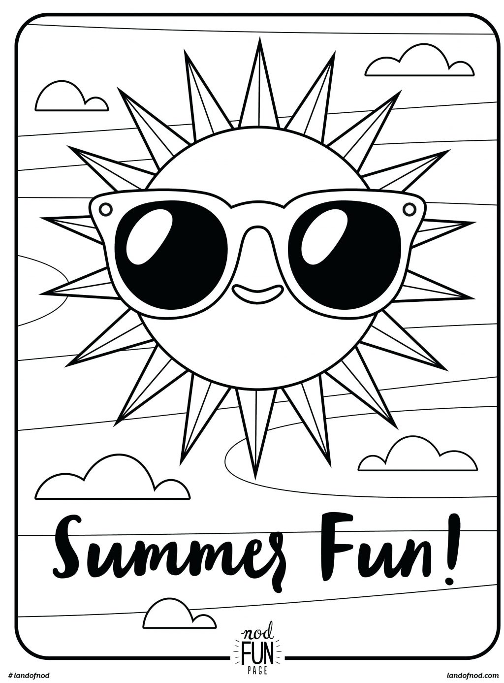 1024x1387 Coloring Pages ~ Summer Color Pages Fun Printable Coloring