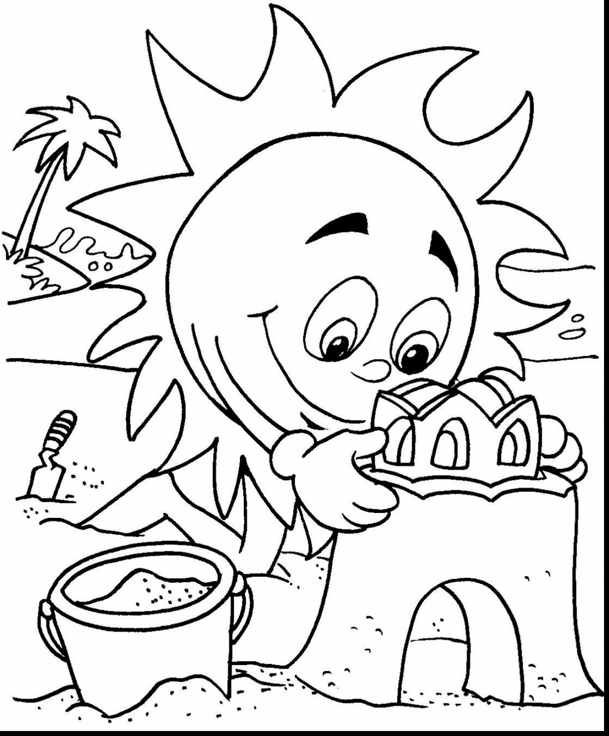 1221x1475 Summer Coloring Book Pages Printable And Free