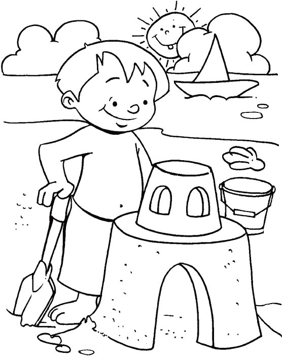 556x706 Printable 21 Summer Color Pages For Kids 9994 Summer Coloring