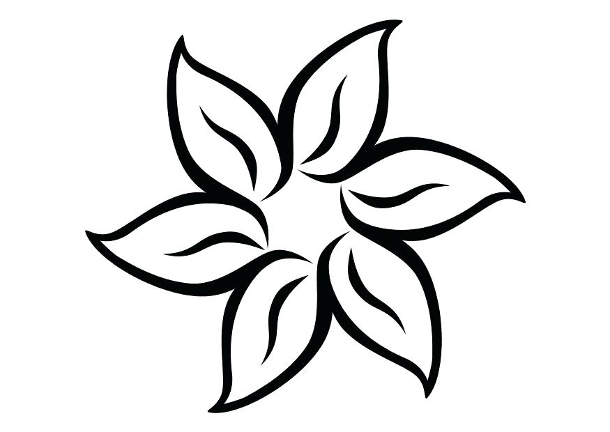 875x620 Flowers Coloring Summer Flower Coloring Pages Page Flower Coloring