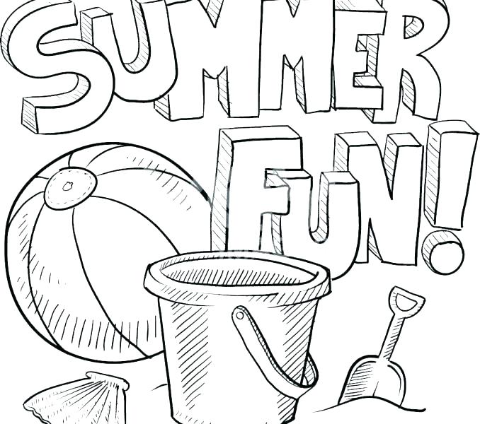 678x600 Summer Coloring Pages Color Pages Coloring Book Together