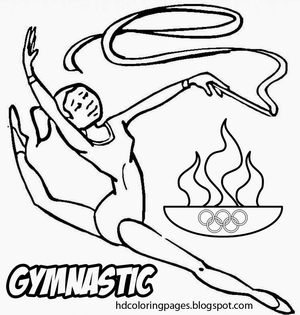 1024x1076 Free Printable Summer Olympic Coloring Pages