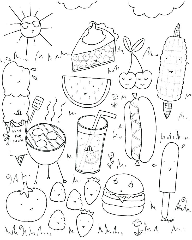 736x920 Coloring Pages Summer Flowers Summer Safety Coloring Pages Summer