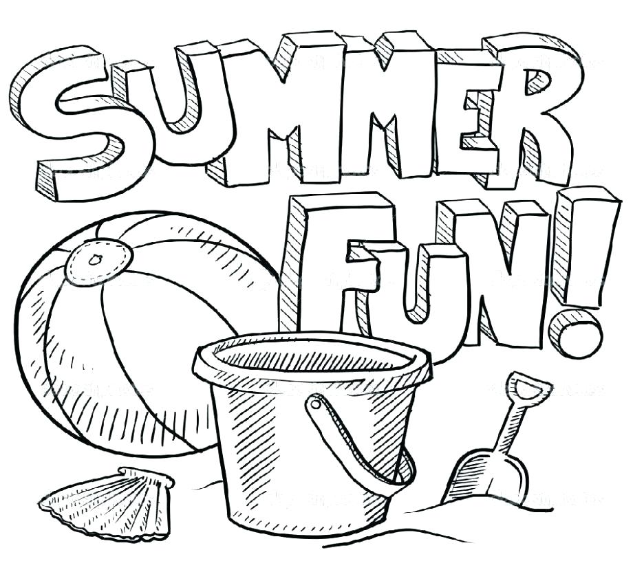 936x816 Summer Coloring Book Summer Coloring Images Summer Themed Coloring
