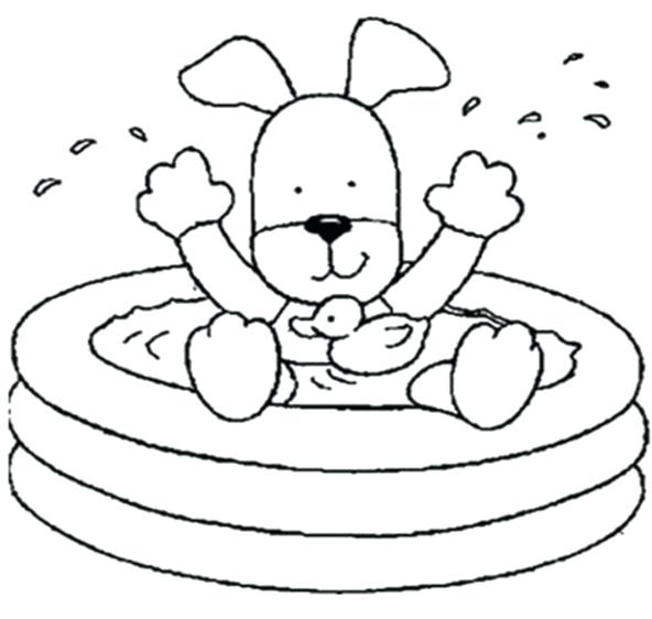 592x562 Summer Coloring Pages Printable Impressive Summer Coloring Sheets