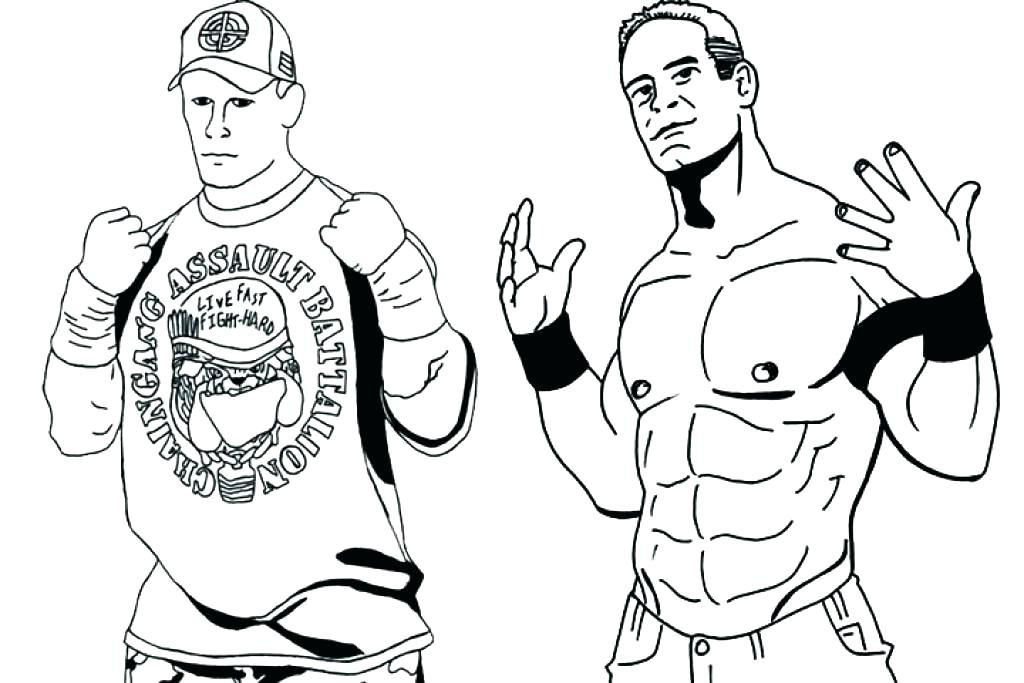 1024x683 Wrestling Color Pages Randy Coloring Pages Coloring Pictures