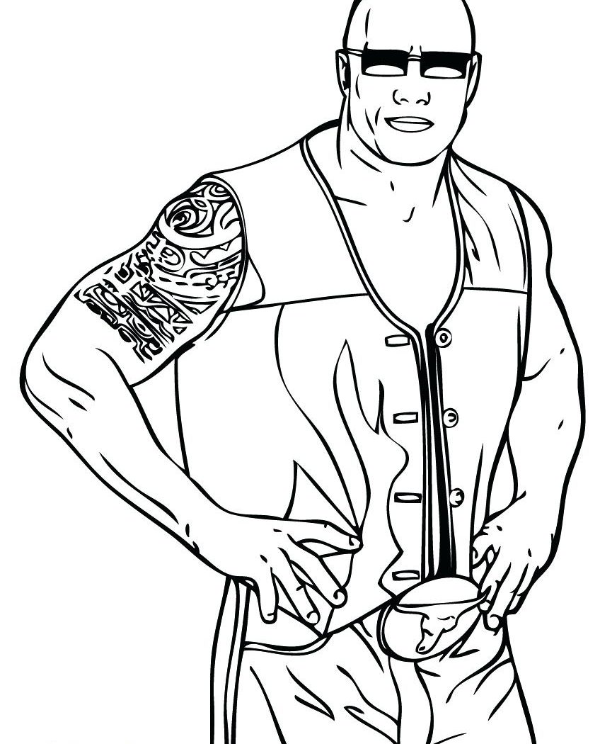 848x1050 Free Sumo Wrestling Coloring Page For Adults Printable Wrestler
