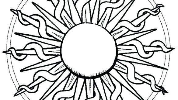 585x329 Sun Coloring Page Coloring Book Adult Pages Of The Sun Page Sun