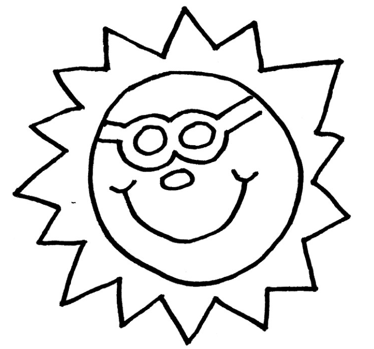 743x692 Sun Coloring Page Amp Coloring Book
