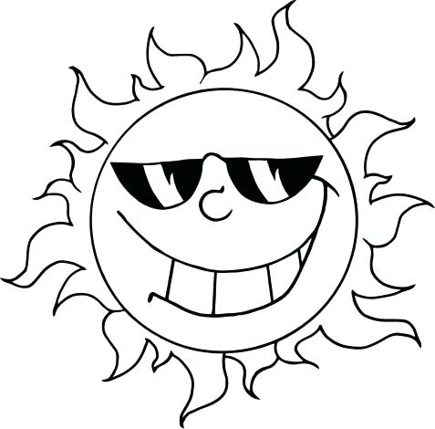 477x470 Sun Coloring Page Sun Coloring Pages For Preschool Kids Sun