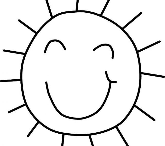 678x600 Sun Coloring Pictures Coloring Page