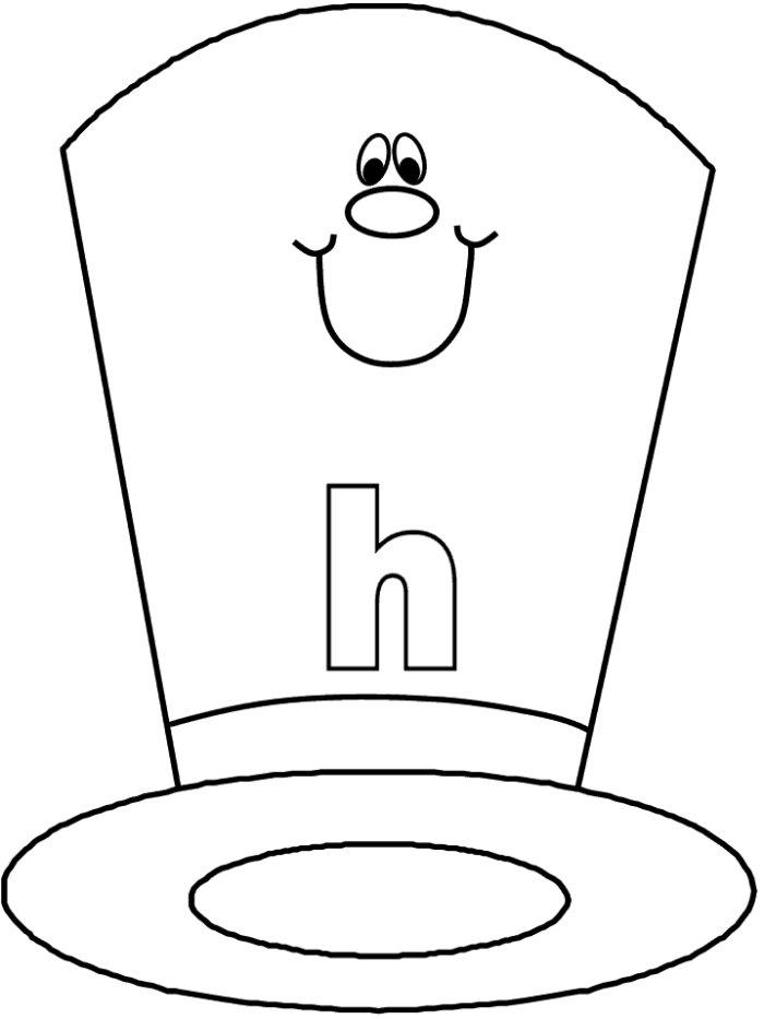 700x933 Top 86 Hat Coloring Pages