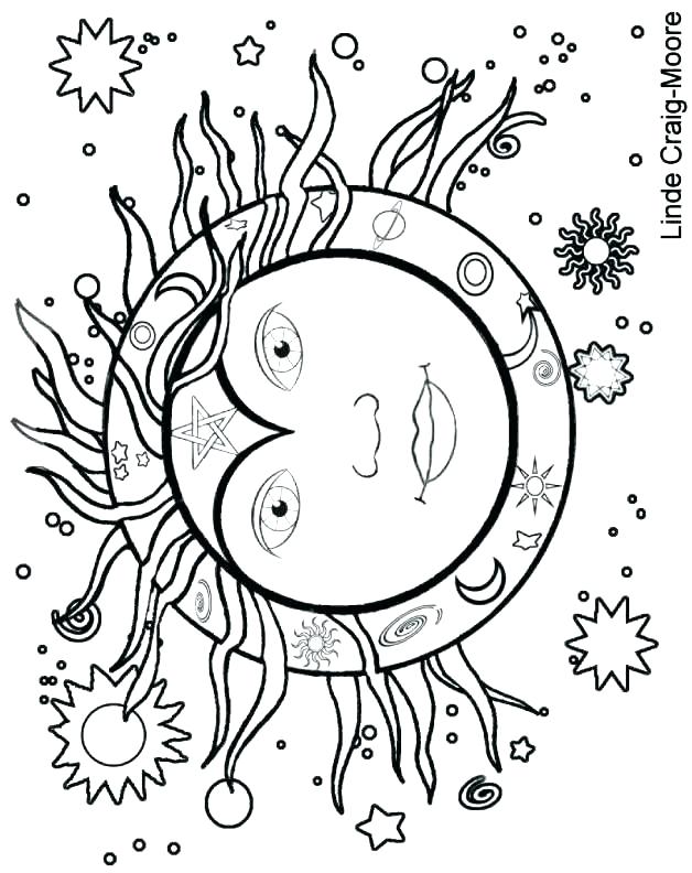 628x792 Sun And Moon Coloring Pages Explore Sun Moon Sun And Moon Mandala