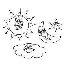 230x230 Sun Moon Coloring Pages 11