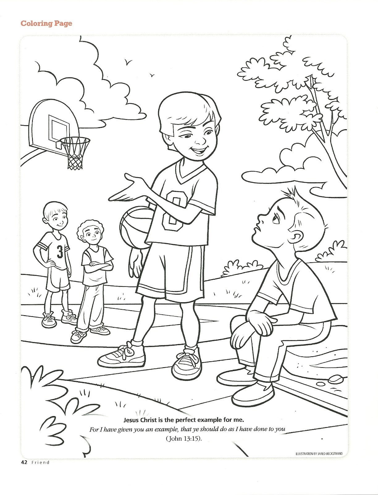 1224x1600 Lds Coloring Pages For Sunbeams Mormon Share Jesus Wants Me