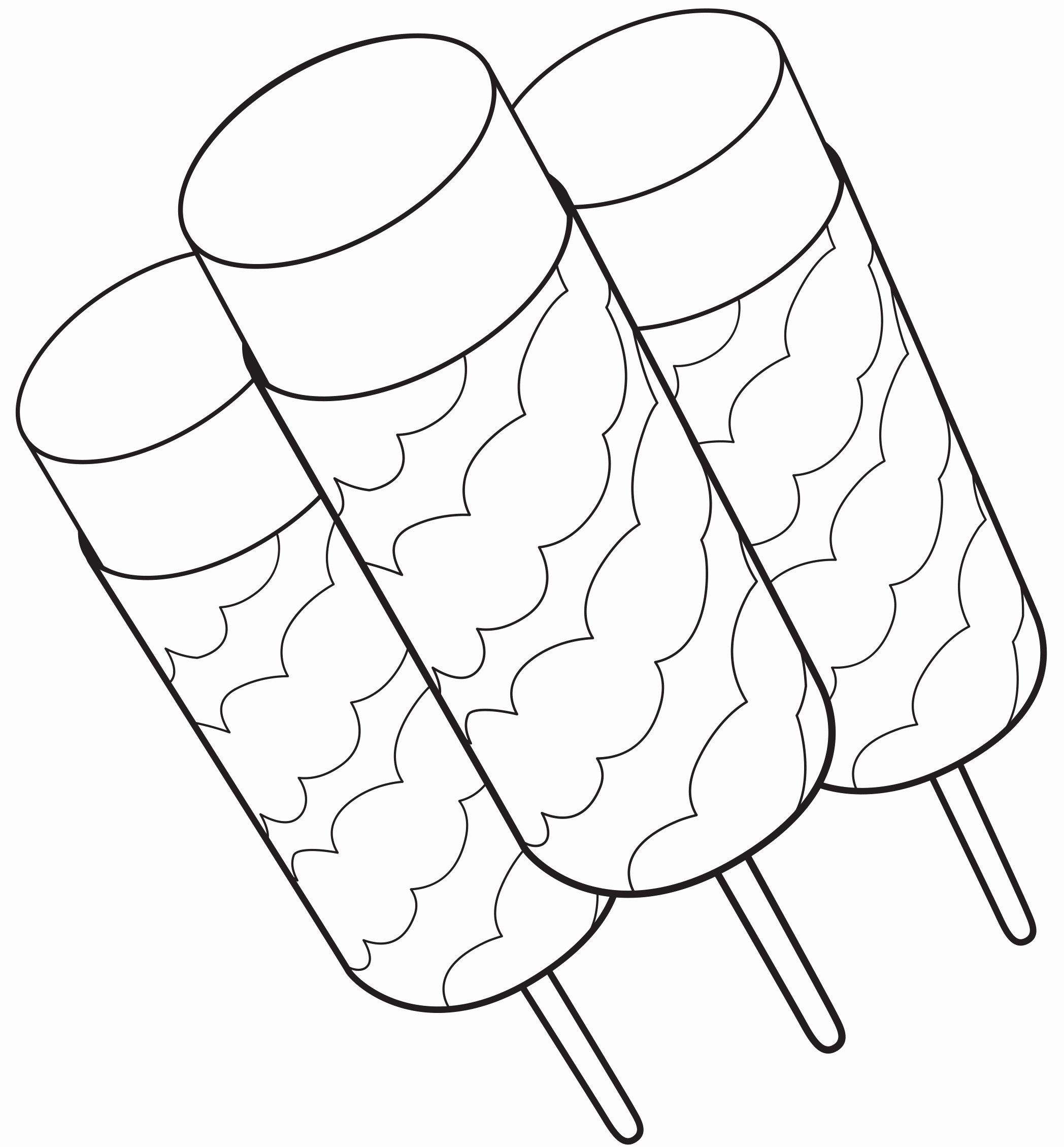 Sundae Coloring Page