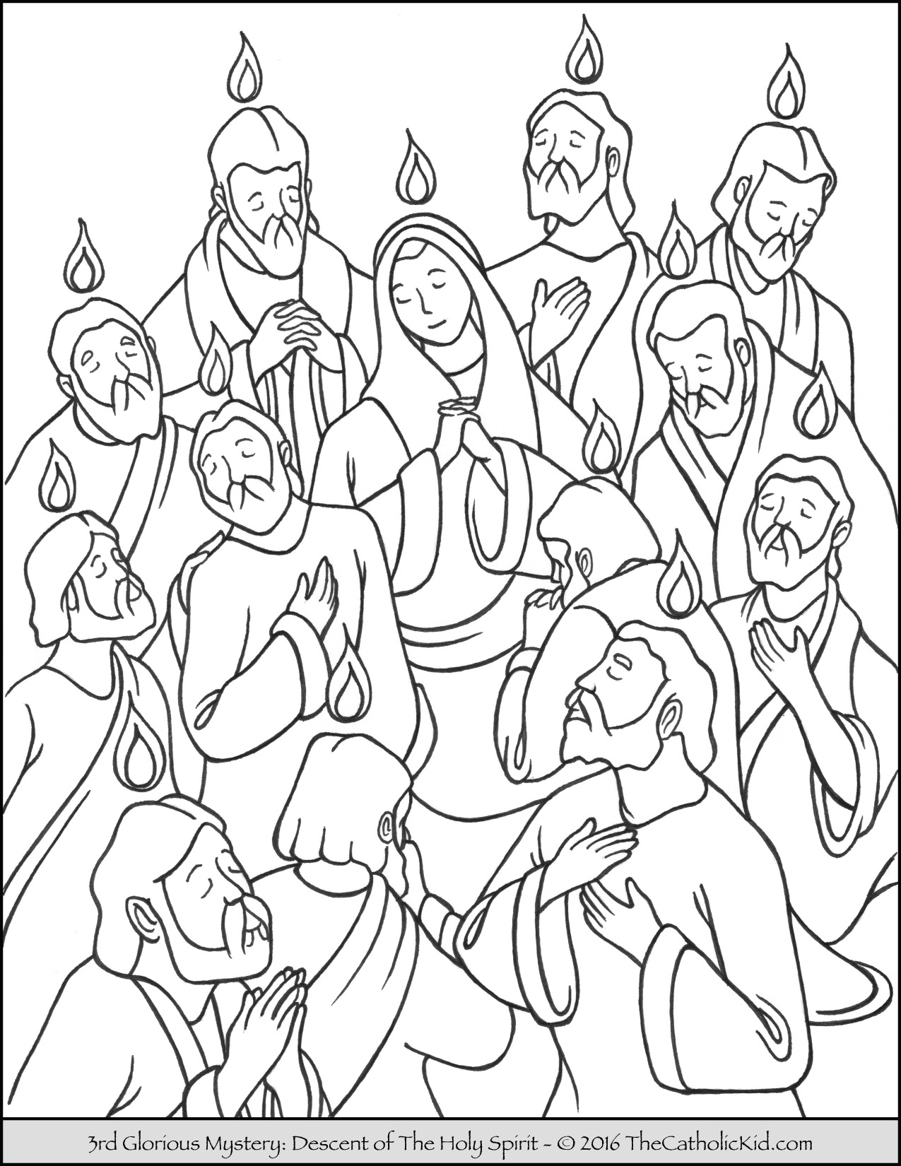 1275x1650 Pentecost Coloring Page Pentecost Sunday Coloring Page Printable