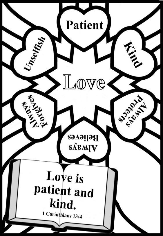 562x812 Coloring Page Valentines Day Cbs Sunday School