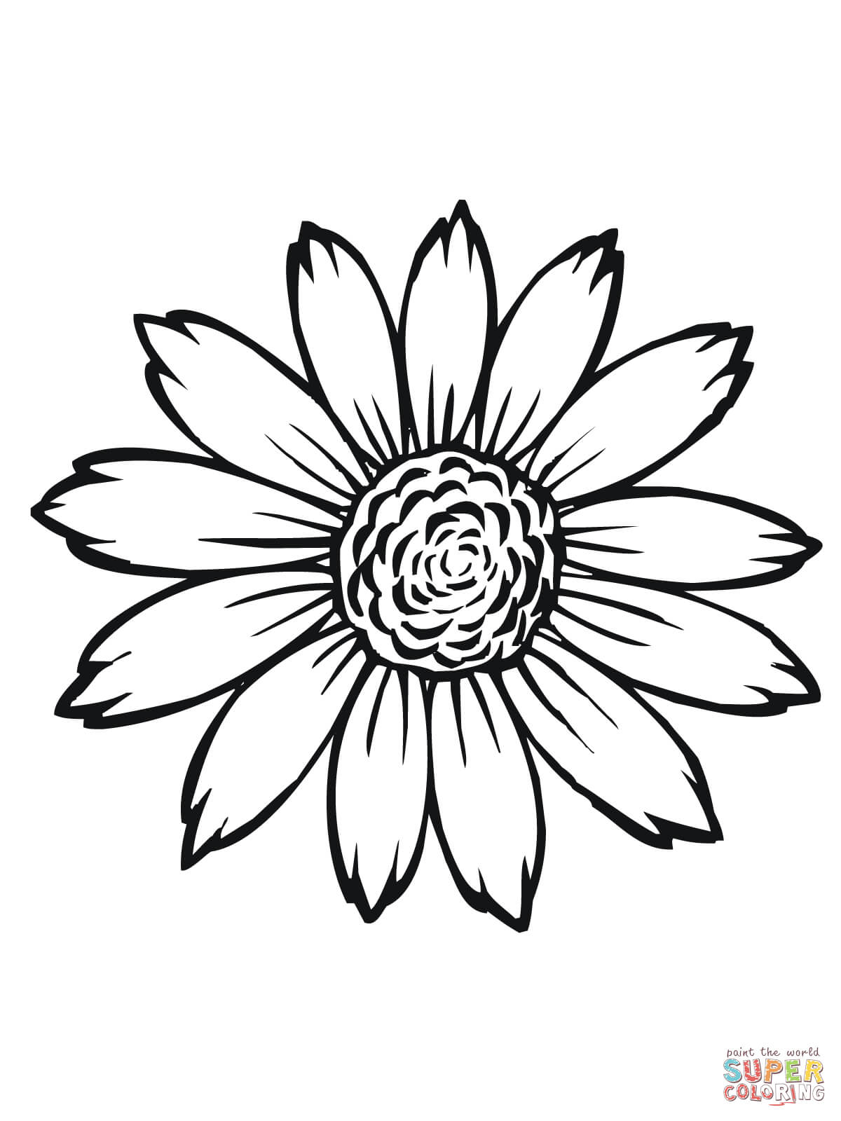 1200x1600 Luxury Sunflower Colouring Pages Coloring Of S