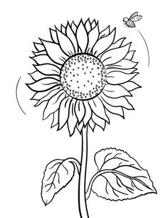 236x305 Sunflower Free Pattern Download Adult Coloring, Free Pattern
