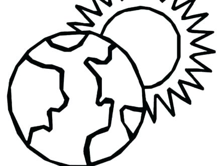 440x330 Coloring Page Sun Happy Family The Coloring Page Sun Free Pages