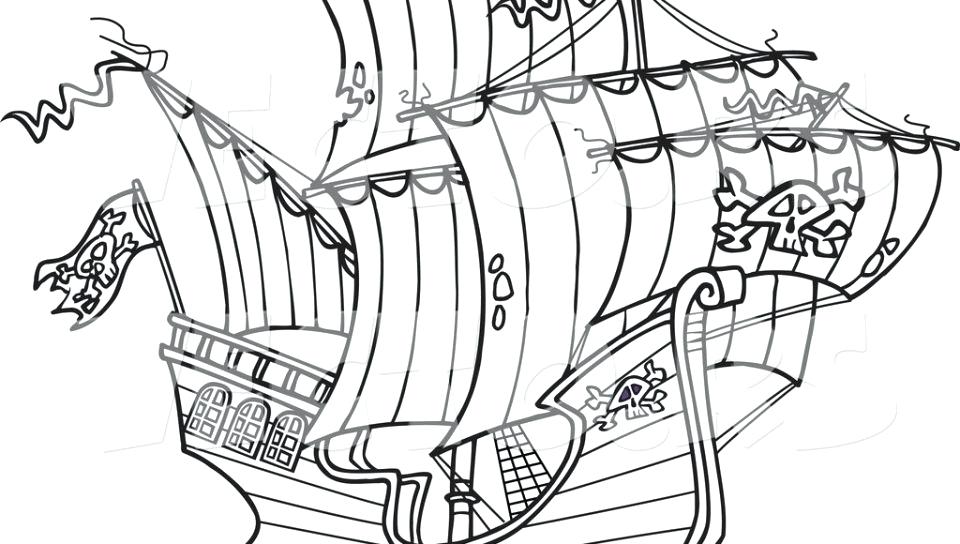 960x544 Pirate Ship Coloring Pages Coloring Pages Black Pearl Pirate